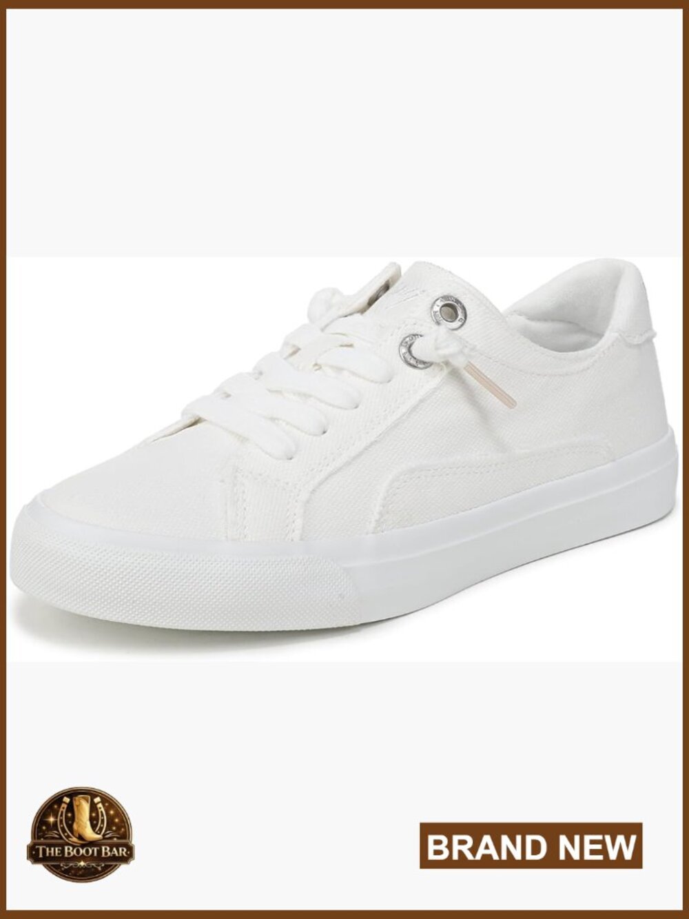 Canvas Slip-On Platform Sneakers with BLOOM Foam Insole